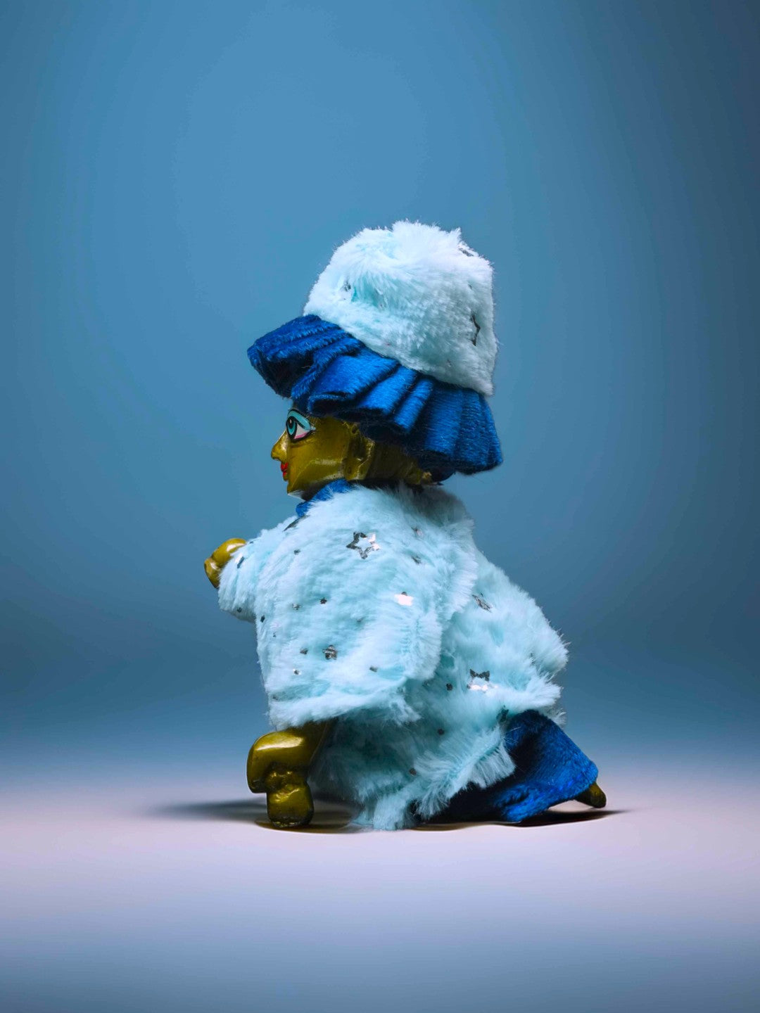 Rajwada blue winter dress ladoo dresses laddu gopal dress thakurji kanha ji bal om poshak mathura online best