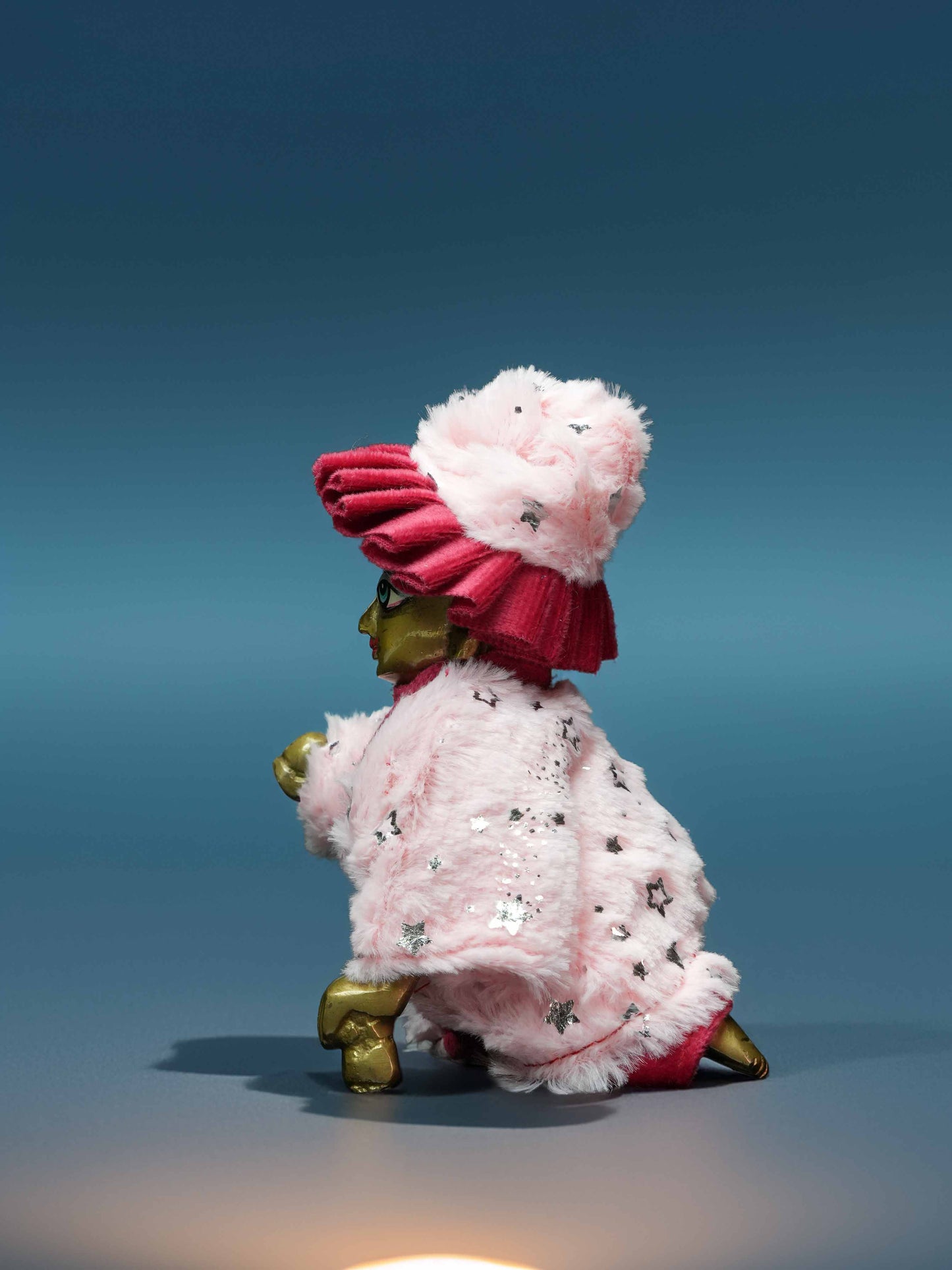 Rajwada pink winter dress ladoo dresses laddu gopal dress thakurji kanha ji bal om poshak mathura online best