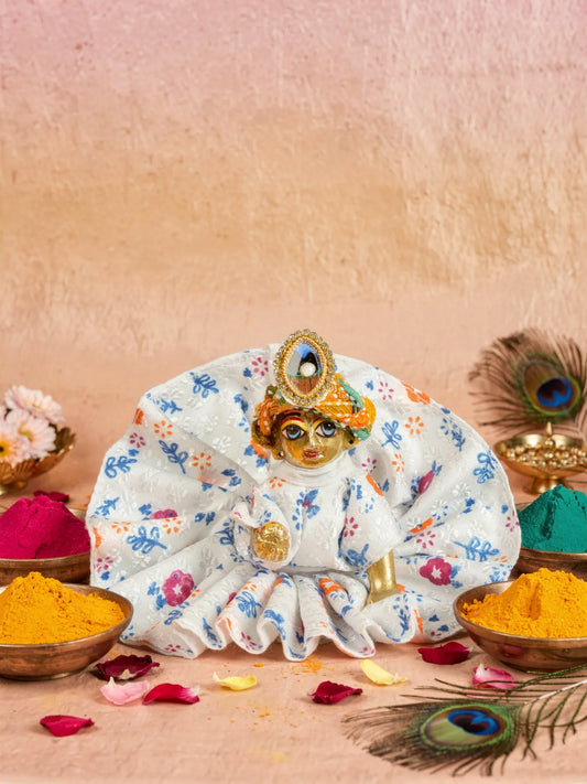 Rangila braj holi dhoti kurta Diwali Janmashtami dress ladoo dresses laddu gopal dress thakurji kanha ji bal om poshak mathura online best mandir wholesaler manufacturer