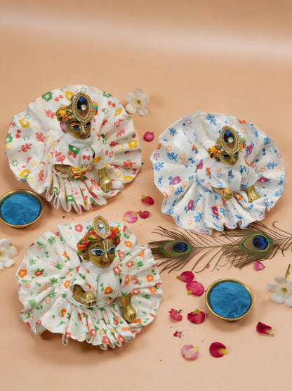 Rangila braj holi dhoti kurta Diwali Janmashtami dress ladoo dresses laddu gopal dress thakurji kanha ji bal om poshak mathura online best mandir wholesaler manufacturer