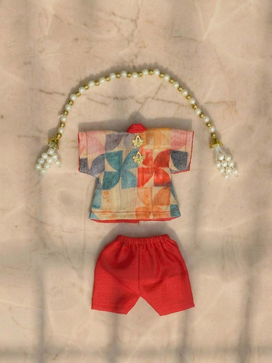 Rangotsav Laddu Gopal Dresses Online in India Winter Dress for Poshak Thakurji Kanha Ji Accessories Dhoti Kurta Set Pajama Aasan Janmashtami Special Summer Shringar Fancy Jacket Premium Festival Bistar Combo om poshak kanha thakurji bal lala lalla ladoo