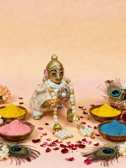 Ratankriti braj holi dhoti kurta Diwali Janmashtami dress ladoo dresses laddu gopal dress thakurji kanha ji bal om poshak mathura online best mandir wholesaler manufacturer