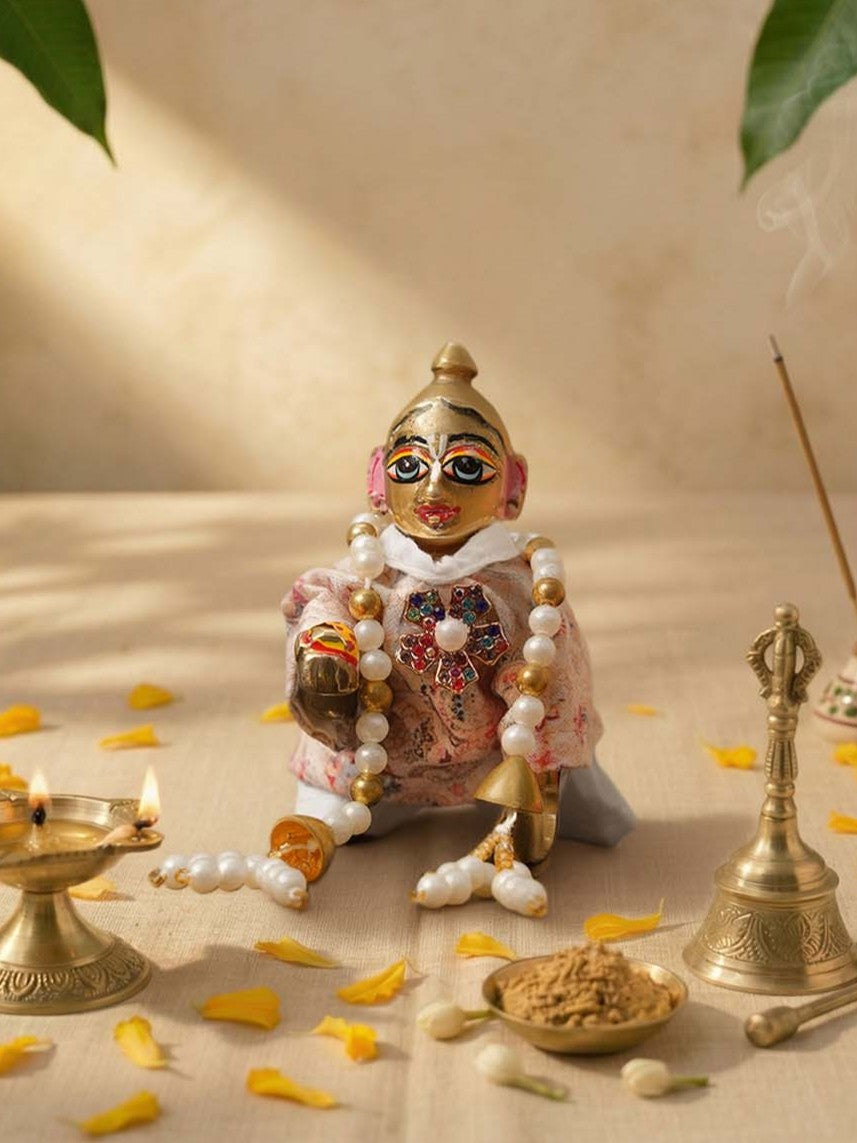 Ratnakriti Laddu Gopal Dresses Online in India Winter Dress for Poshak Thakurji Kanha Ji Accessories Dhoti Kurta Set Pajama Aasan Janmashtami Special Summer Shringar Fancy Jacket Premium Festival Bistar Combo om poshak kanha thakurji bal lala lalla ladoo