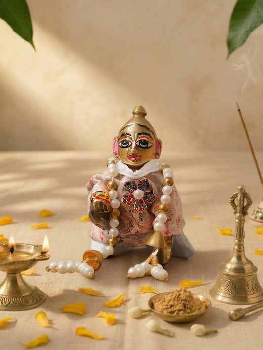 Ratnakriti Laddu Gopal Dresses Online in India Winter Dress for Poshak Thakurji Kanha Ji Accessories Dhoti Kurta Set Pajama Aasan Janmashtami Special Summer Shringar Fancy Jacket Premium Festival Bistar Combo om poshak kanha thakurji bal lala lalla ladoo