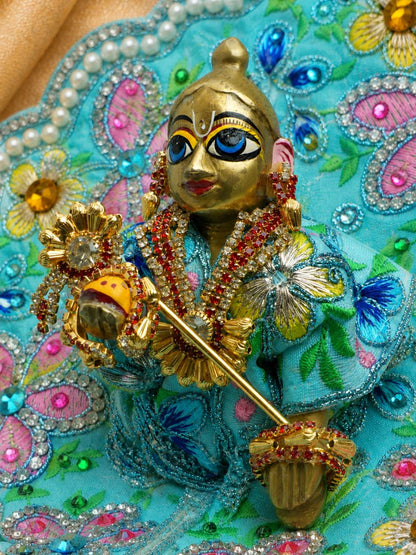 Ritvika stone r Laddu Gopal Dresses Online in India Winter Dress for Poshak Thakurji Kanha Ji Accessories Dhoti Kurta Set Pajama Aasan Janmashtami Special Summer Shringar Fancy Jacket Premium Festival Bistar Combo om poshak kanha thakurji bal lala lalla ladoo