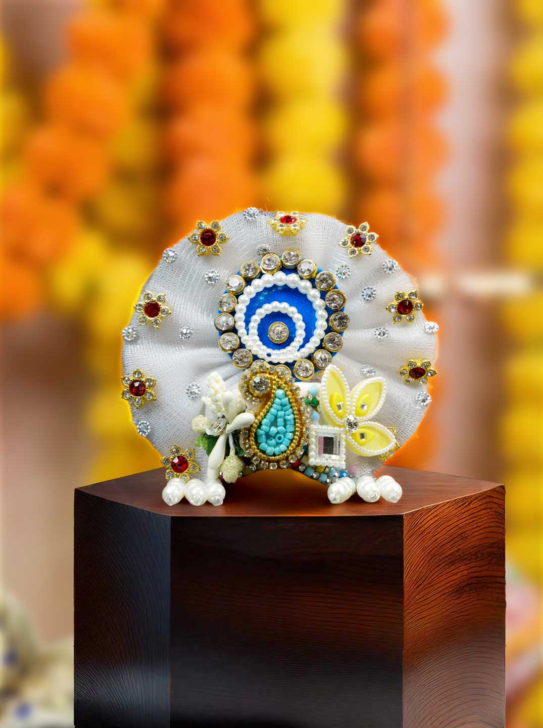 Shanti heavy holi braj Diwali Janmashtami dress ladoo dresses laddu gopal dress thakurji kanha ji bal om poshak mathura online best mandir wholesaler manufacturer