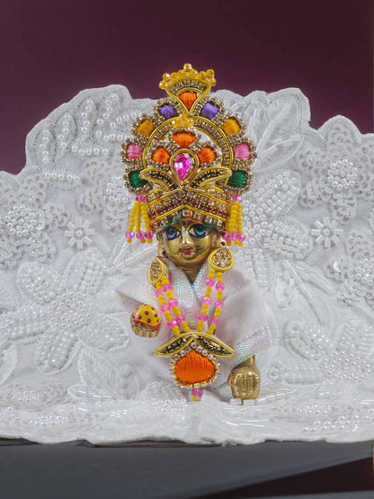 Shashthi dresses laddu gopal thakurji kanha ji bal om poshak mathura online best Janmashtami