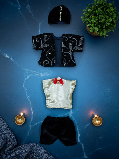 Sherwani Shaam dress ladoo dresses laddu gopal dress thakurji kanha ji bal om poshak mathura online best mandir decoration home