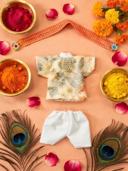 Shri Grace holi kurta pajama Diwali Janmashtami dress ladoo dresses laddu gopal dress thakurji kanha ji bal om poshak mathura online best mandir wholesaler manufacturer