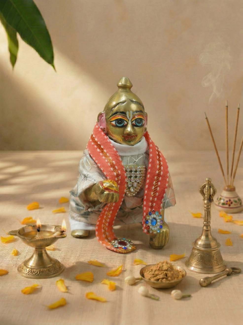 Shri Mayan Laddu Gopal Dresses Online in India Winter Dress for Poshak Thakurji Kanha Ji Accessories Dhoti Kurta Set Pajama Aasan Janmashtami Special Summer Shringar Fancy Jacket Premium Festival Bistar Combo om poshak kanha thakurji bal lala lalla ladoo