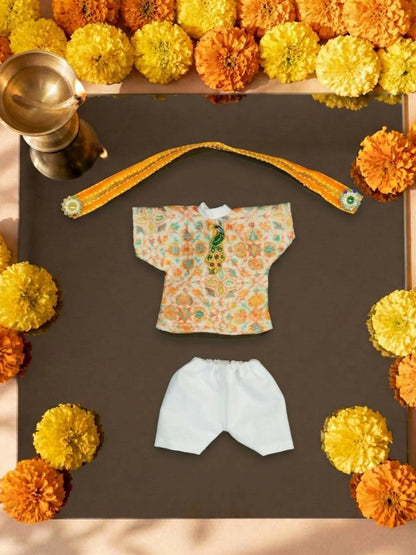 Shri Mayur Laddu Gopal Dresses Online in India Winter Dress for Poshak Thakurji Kanha Ji Accessories Dhoti Kurta Set Pajama Aasan Janmashtami Special Summer Shringar Fancy Jacket Premium Festival Bistar Combo om poshak kanha thakurji bal lala lalla ladoo