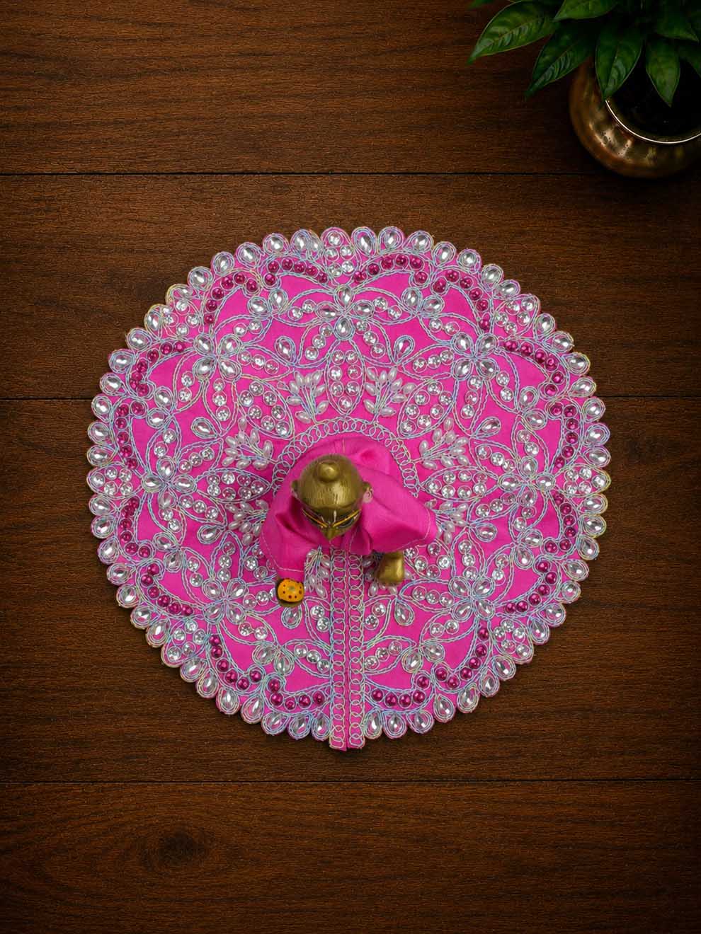 Suhasini fancy p Laddu Gopal Dresses Online in India Winter Dress for Poshak Thakurji Kanha Ji Accessories Dhoti Kurta Set Pajama Aasan Janmashtami Special Summer Shringar Fancy Jacket Premium Festival Bistar Combo om poshak kanha thakurji bal lala lalla ladoo