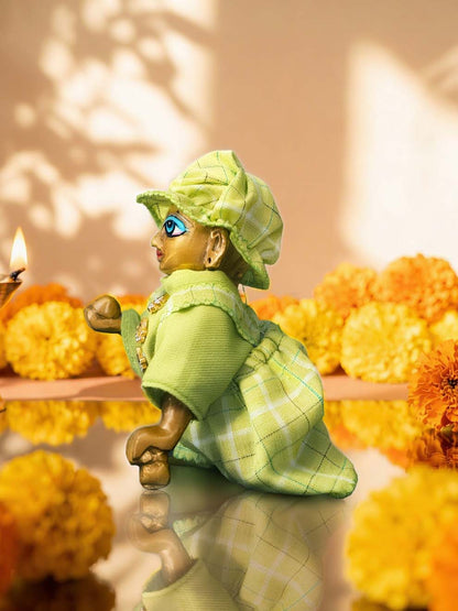 Tarun Laddu Gopal Dresses Online in India Winter Dress for Poshak Thakurji Kanha Ji Accessories Dhoti Kurta Set Pajama Aasan Janmashtami Special Summer Shringar Fancy Jacket Premium Festival Bistar Combo om poshak kanha thakurji bal lala lalla ladoo