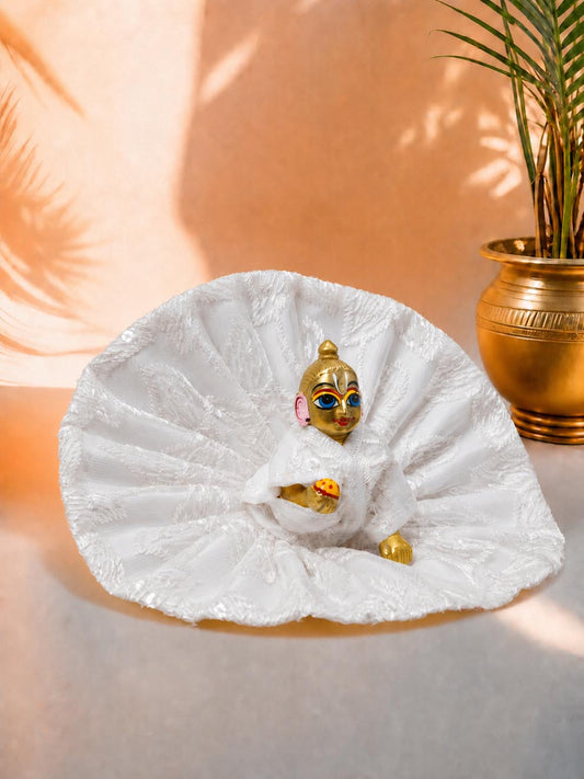 Tarunika w Laddu Gopal Dresses Online in India Winter Dress for Poshak Thakurji Kanha Ji Accessories Dhoti Kurta Set Pajama Aasan Janmashtami Special Summer Shringar Fancy Jacket Premium Festival Bistar Combo om poshak kanha thakurji bal lala lalla ladoo