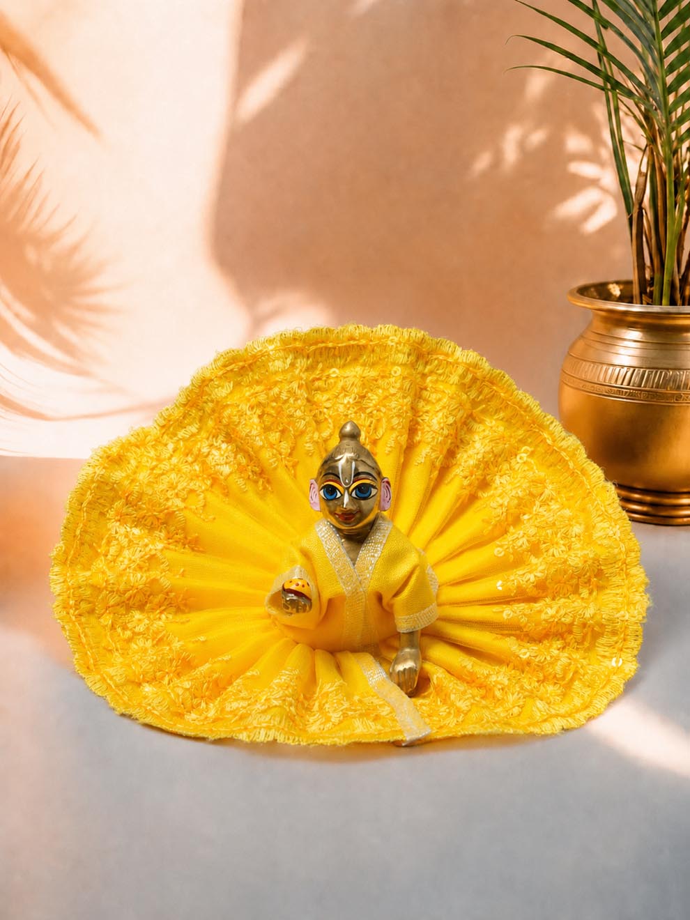 Tarunika y Laddu Gopal Dresses Online in India Winter Dress for Poshak Thakurji Kanha Ji Accessories Dhoti Kurta Set Pajama Aasan Janmashtami Special Summer Shringar Fancy Jacket Premium Festival Bistar Combo om poshak kanha thakurji bal lala lalla ladoo