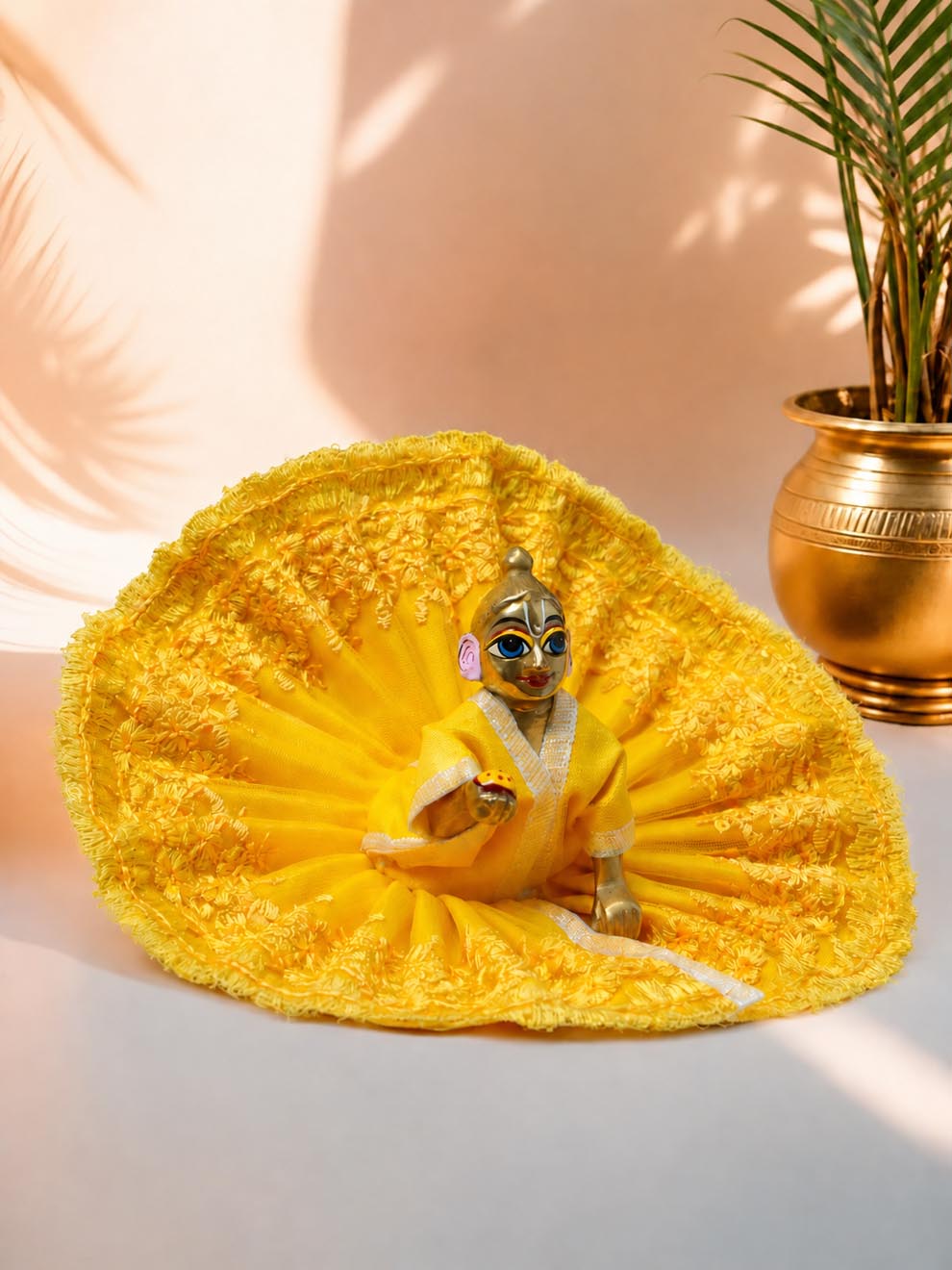 Tarunika y Laddu Gopal Dresses Online in India Winter Dress for Poshak Thakurji Kanha Ji Accessories Dhoti Kurta Set Pajama Aasan Janmashtami Special Summer Shringar Fancy Jacket Premium Festival Bistar Combo om poshak kanha thakurji bal lala lalla ladoo