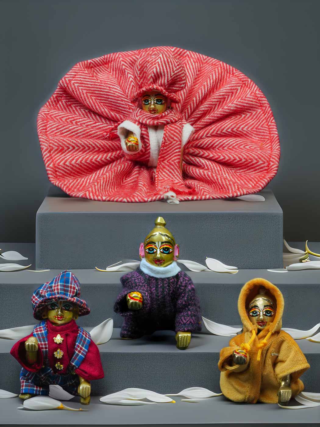 Nitya Seva Winter Dress Combo for Thakurji