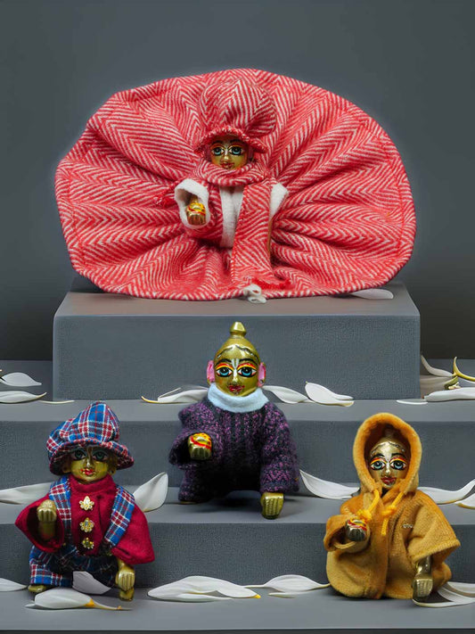 Nitya Seva Winter Dress Combo for Thakurji