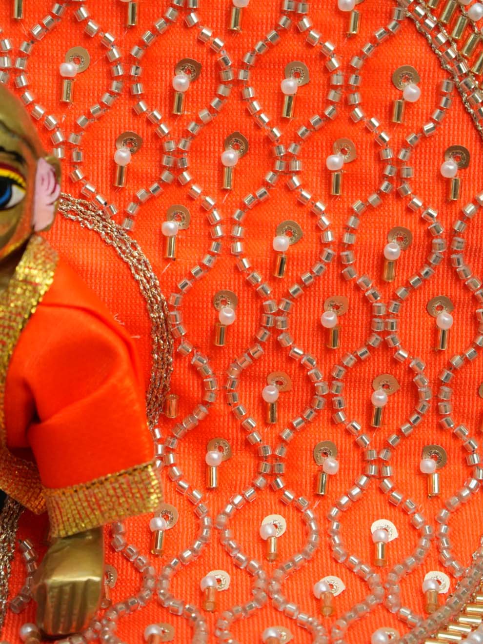 Jaalshri Fancy Orange Poshak for Laddu Gopal Ji — product image 4