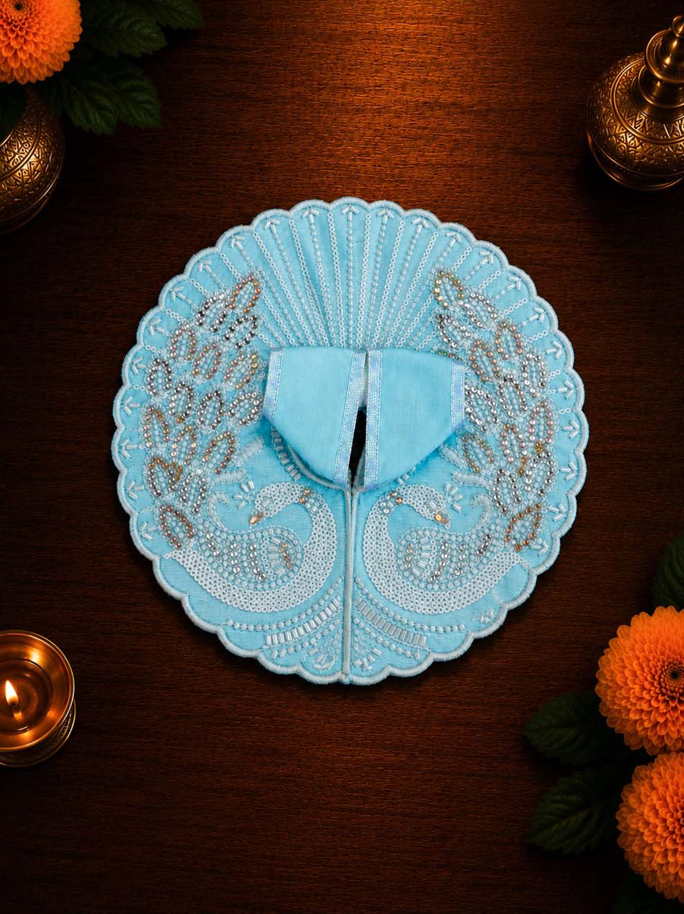 Vilasini mayur b Laddu Gopal Dresses Online in India Winter Dress for Poshak Thakurji Kanha Ji Accessories Dhoti Kurta Set Pajama Aasan Janmashtami Special Summer Shringar Fancy Jacket Premium Festival Bistar Combo om poshak kanha thakurji bal lala lalla ladoo