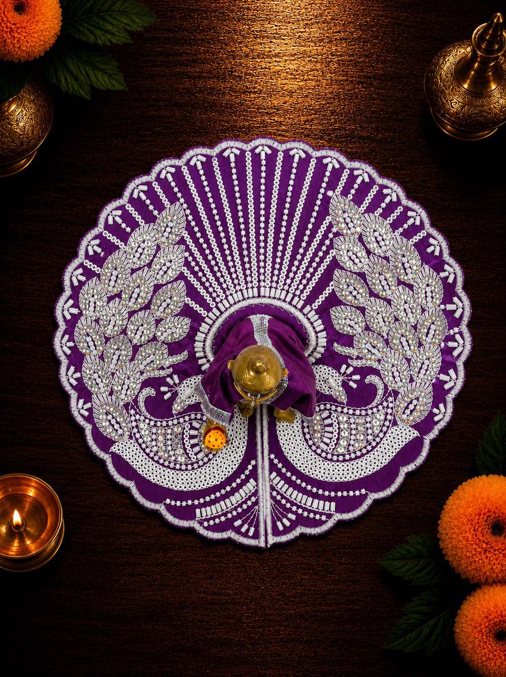 Vilasini mayur p Laddu Gopal Dresses Online in India Winter Dress for Poshak Thakurji Kanha Ji Accessories Dhoti Kurta Set Pajama Aasan Janmashtami Special Summer Shringar Fancy Jacket Premium Festival Bistar Combo om poshak kanha thakurji bal lala lalla ladoo