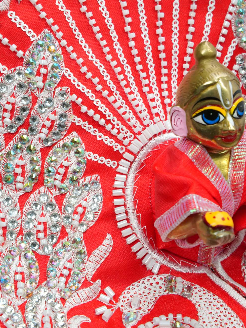 Vilasini mayur r Laddu Gopal Dresses Online in India Winter Dress for Poshak Thakurji Kanha Ji Accessories Dhoti Kurta Set Pajama Aasan Janmashtami Special Summer Shringar Fancy Jacket Premium Festival Bistar Combo om poshak kanha thakurji bal lala lalla ladoo