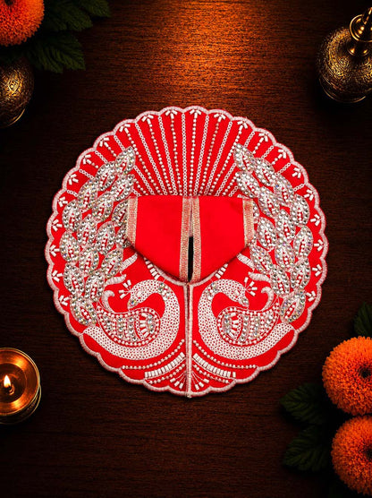 Vilasini mayur r Laddu Gopal Dresses Online in India Winter Dress for Poshak Thakurji Kanha Ji Accessories Dhoti Kurta Set Pajama Aasan Janmashtami Special Summer Shringar Fancy Jacket Premium Festival Bistar Combo om poshak kanha thakurji bal lala lalla ladoo