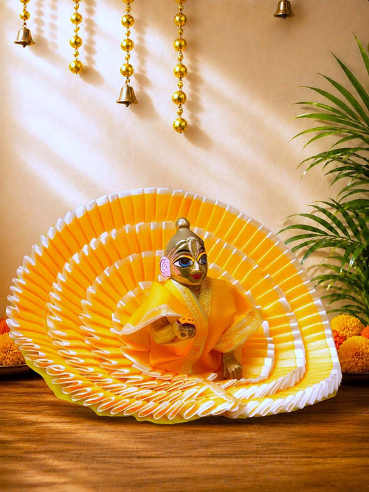 Vritika Laddu Gopal Dresses Online in India Winter Dress for Poshak Thakurji Kanha Ji Accessories Dhoti Kurta Set Pajama Aasan Janmashtami Special Summer Shringar Fancy Jacket Premium Festival Bistar Combo om poshak kanha thakurji bal lala lalla ladoo