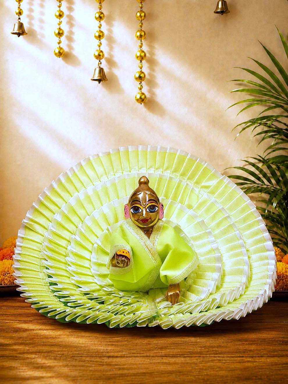 Vritika g Laddu Gopal Dresses Online in India Winter Dress for Poshak Thakurji Kanha Ji Accessories Dhoti Kurta Set Pajama Aasan Janmashtami Special Summer Shringar Fancy Jacket Premium Festival Bistar Combo om poshak kanha thakurji bal lala lalla ladoo