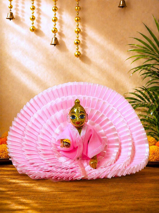 Vritika lp Laddu Gopal Dresses Online in India Winter Dress for Poshak Thakurji Kanha Ji Accessories Dhoti Kurta Set Pajama Aasan Janmashtami Special Summer Shringar Fancy Jacket Premium Festival Bistar Combo om poshak kanha thakurji bal lala lalla ladoo