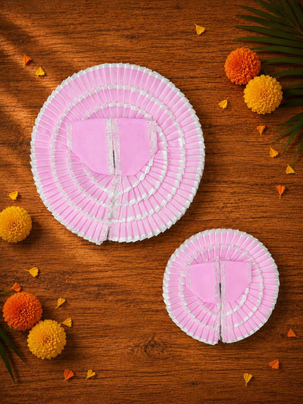 Vritika lp Laddu Gopal Dresses Online in India Winter Dress for Poshak Thakurji Kanha Ji Accessories Dhoti Kurta Set Pajama Aasan Janmashtami Special Summer Shringar Fancy Jacket Premium Festival Bistar Combo om poshak kanha thakurji bal lala lalla ladoo