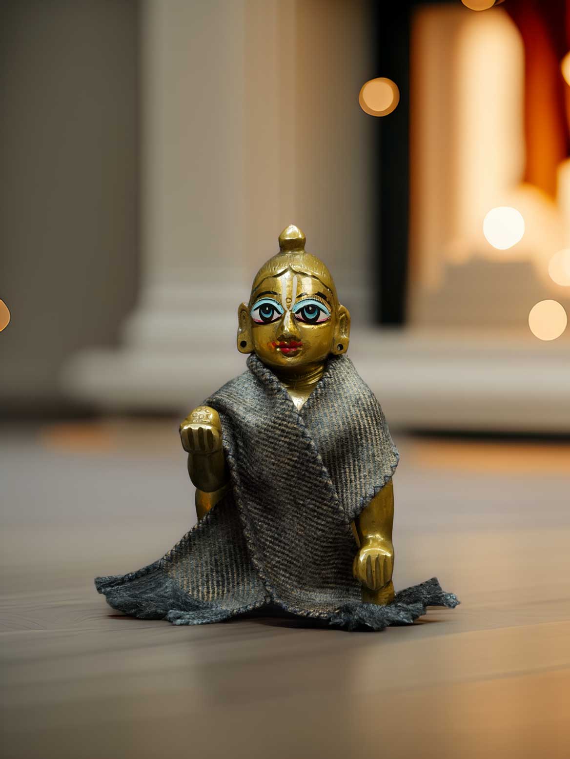 Warm Muffler winter dress ladoo dresses laddu gopal dress thakurji kanha ji bal om poshak mathura online best 