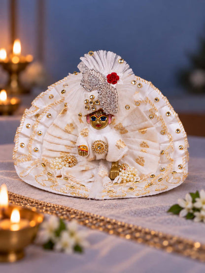 best Mathura wholesale manufacturer Laddu Gopal Dresses Online in India Winter Dress for Poshak Thakurji Kanha Ji Accessories Dhoti Kurta Set Pajama Aasan Janmashtami Special Summer Shringar Fancy Jacket Premium Festival Bistar Combo om poshak kanha thakurji bal lala lalla ladoo sharad purnima