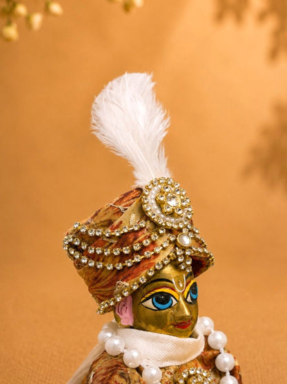 Yadukirti Laddu Gopal Dresses Online in India Winter Dress for Poshak Thakurji Kanha Ji Accessories Dhoti Kurta Set Pajama Aasan Janmashtami Special Summer Shringar Fancy Jacket Premium Festival Bistar Combo om poshak kanha thakurji bal lala lalla ladoo