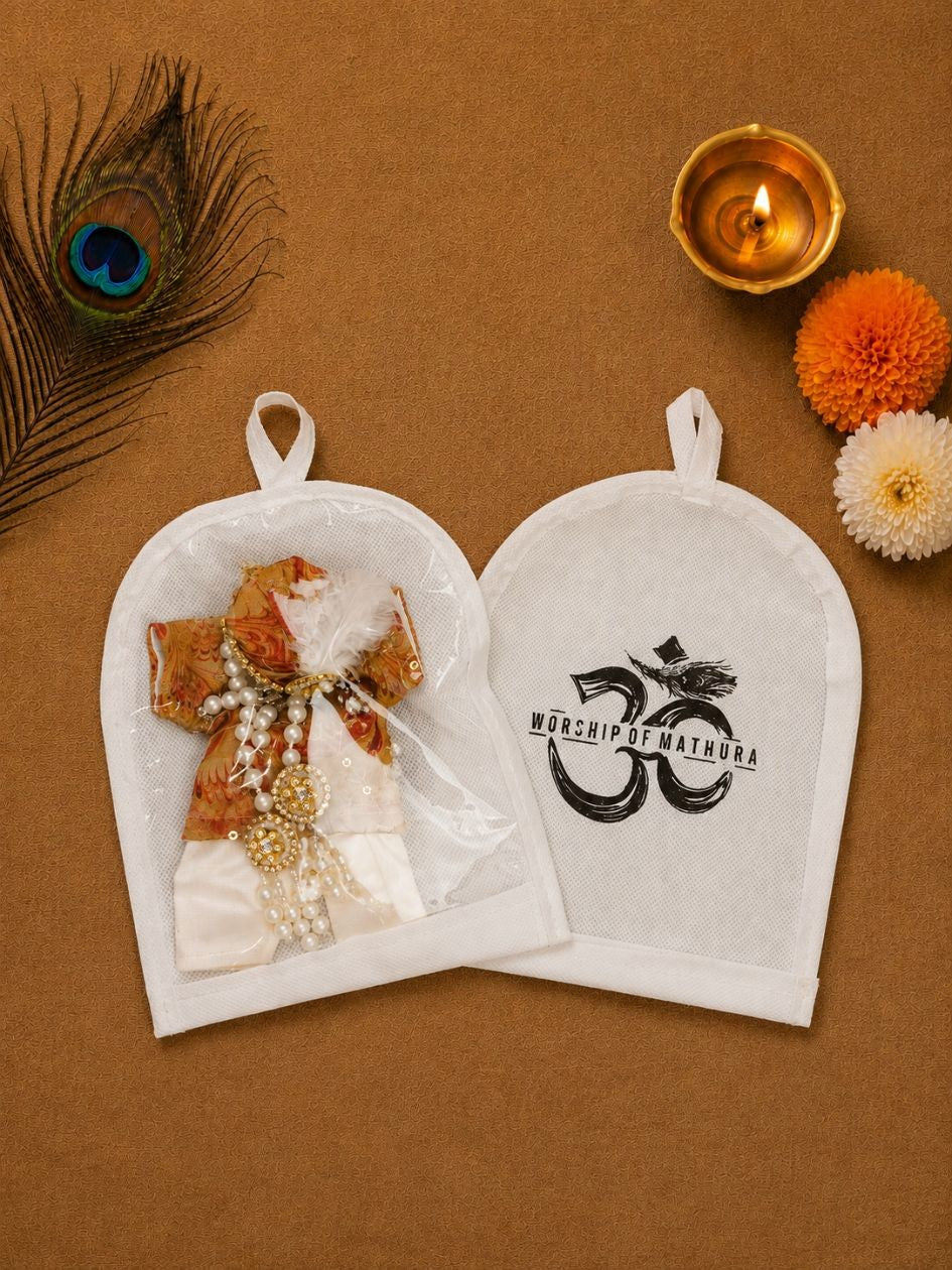 Yadukirti Laddu Gopal Dresses Online in India Winter Dress for Poshak Thakurji Kanha Ji Accessories Dhoti Kurta Set Pajama Aasan Janmashtami Special Summer Shringar Fancy Jacket Premium Festival Bistar Combo om poshak kanha thakurji bal lala lalla ladoo