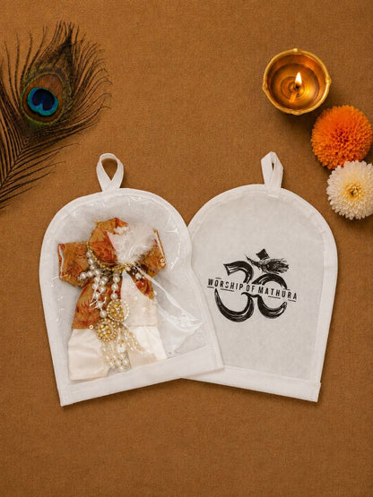 Yadukirti Laddu Gopal Dresses Online in India Winter Dress for Poshak Thakurji Kanha Ji Accessories Dhoti Kurta Set Pajama Aasan Janmashtami Special Summer Shringar Fancy Jacket Premium Festival Bistar Combo om poshak kanha thakurji bal lala lalla ladoo