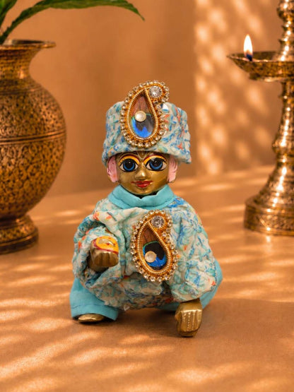 best Mathura wholesale manufacturer Laddu Gopal Dresses Online in India Winter Dress for Poshak Thakurji Kanha Ji Accessories Dhoti Kurta Set Pajama Aasan Janmashtami Special Summer Shringar Fancy Jacket Premium Festival Bistar Combo om poshak kanha thakurji bal lala lalla ladoo
