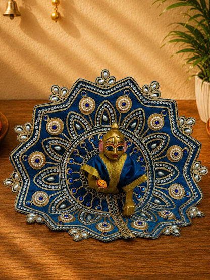 ananta fancy b  Laddu Gopal Dresses Online in India Winter Dress for Poshak Thakurji Kanha Ji Accessories Dhoti Kurta Set Pajama Aasan Janmashtami Special Summer Shringar Fancy Jacket Premium Festival Bistar Combo om poshak kanha thakurji bal lala lalla ladoo