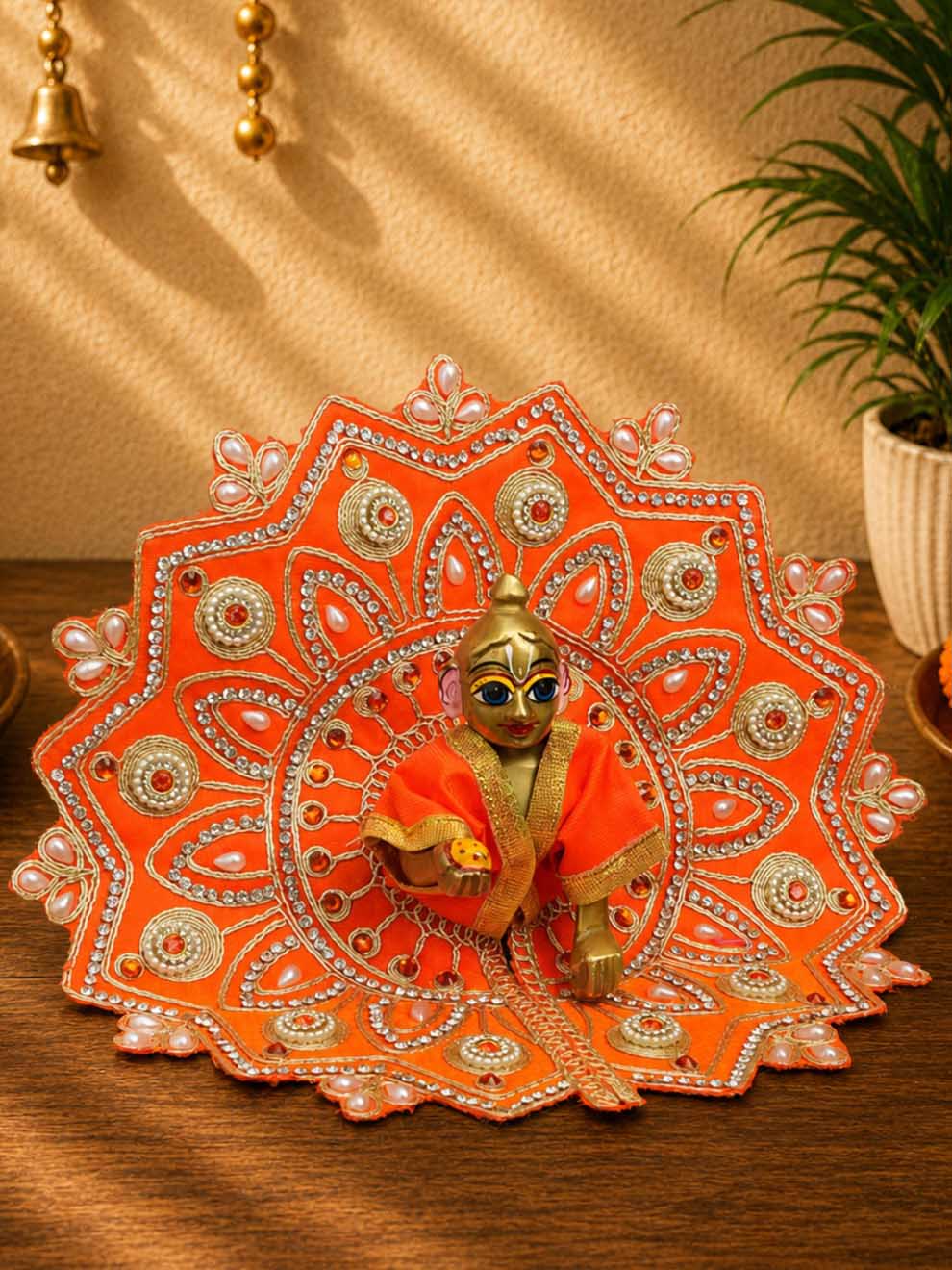 ananta fancy o Laddu Gopal Dresses Online in India Winter Dress for Poshak Thakurji Kanha Ji Accessories Dhoti Kurta Set Pajama Aasan Janmashtami Special Summer Shringar Fancy Jacket Premium Festival Bistar Combo om poshak kanha thakurji bal lala lalla ladoo