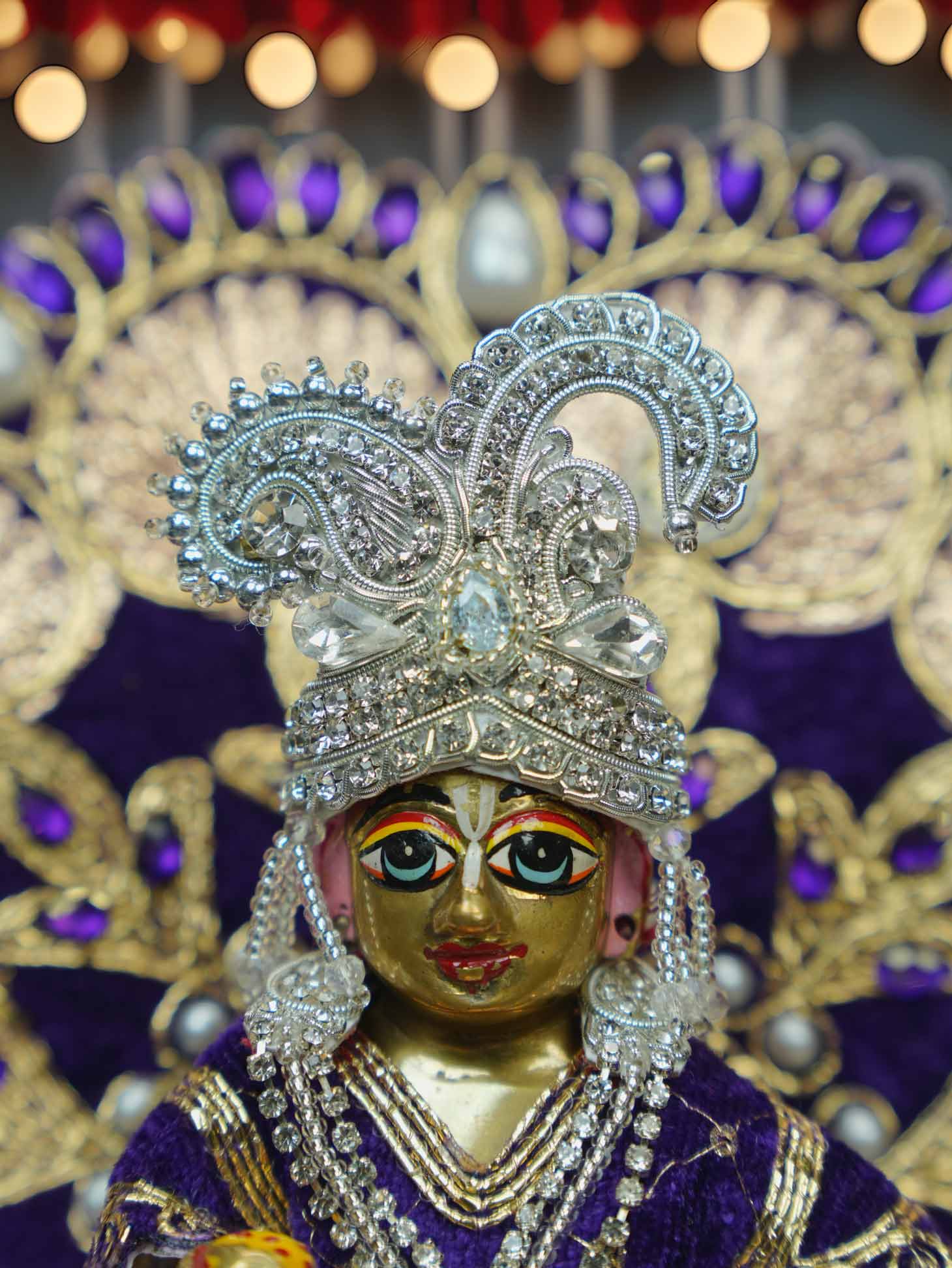 anmol silver Zardozi shringar set mukut mala Janmashtami dress ladoo dresses laddu gopal dress thakurji kanha ji bal om poshak mathura online best mandir wholesaler manufacturer