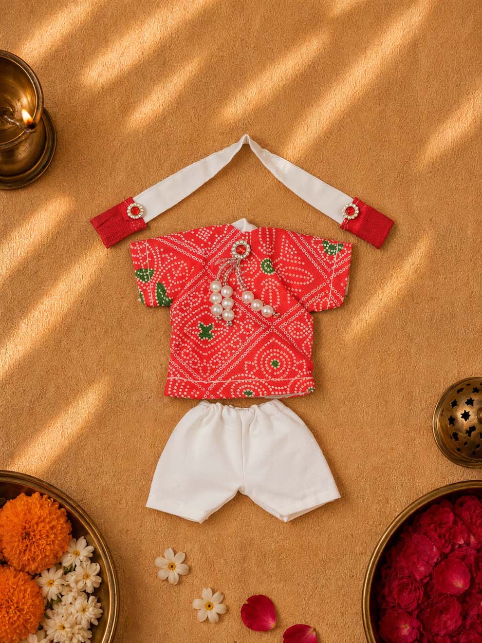 bhaktman Laddu Gopal Dresses Online in India Winter Dress for Poshak Thakurji Kanha Ji Accessories Dhoti Kurta Set Pajama Aasan Janmashtami Special Summer Shringar Fancy Jacket Premium Festival Bistar Combo om poshak kanha thakurji bal lala lalla ladoo