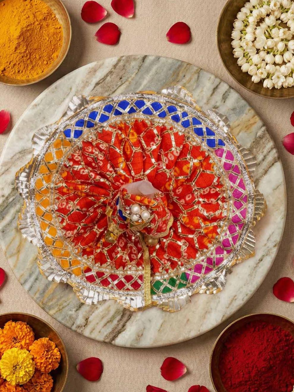 braj orange navratri wedding winter sherwani Diwali Janmashtami dress ladoo dresses laddu gopal dress thakurji kanha ji bal om poshak mathura online best mandir wholesaler manufacturer