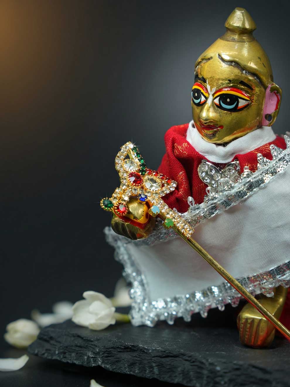 braj peacock basuri shirngar diwali Janmashtami dress ladoo dresses laddu gopal dress thakurji kanha ji bal om poshak mathura online best mandir wholesaler manufacturer
