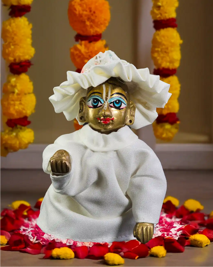 charm fancy dress poshak dresses laddu gopal thakurji kanha ji bal om poshak mathura online best 