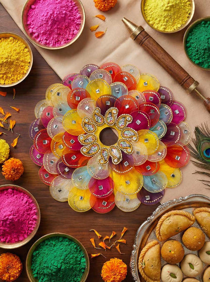 Rang Panchamrit Bhavya Yellow Holi Poshak for Laddu Gopal Ji