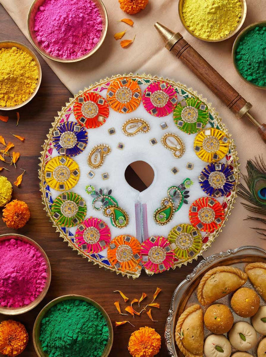 Utsav Chakra Bhavya Holi Special Laddu Gopal Poshak