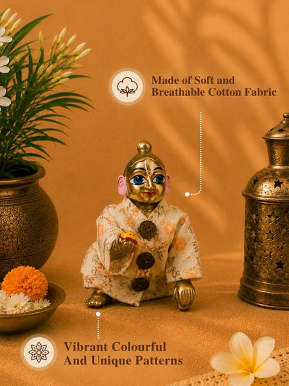 co ord Laddu Gopal Dresses Online in India Winter Dress for Poshak Thakurji Kanha Ji Accessories Dhoti Kurta Set Pajama Aasan Janmashtami Special Summer Shringar Fancy Jacket Premium Festival Bistar Combo om poshak kanha thakurji bal lala lalla ladoo