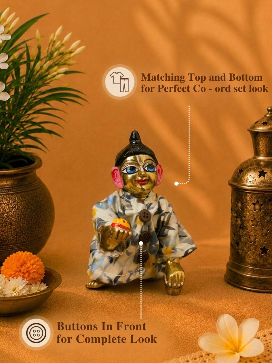 co ord Laddu Gopal Dresses Online in India Winter Dress for Poshak Thakurji Kanha Ji Accessories Dhoti Kurta Set Pajama Aasan Janmashtami Special Summer Shringar Fancy Jacket Premium Festival Bistar Combo om poshak kanha thakurji bal lala lalla ladoo