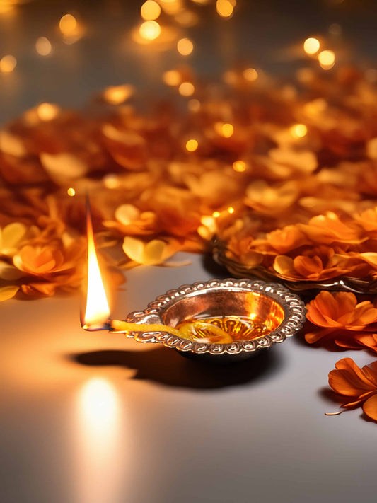 copper brass diya dresses laddu gopal dress thakurji kanha ji bal om poshak mathura online best diwali pooja mandir