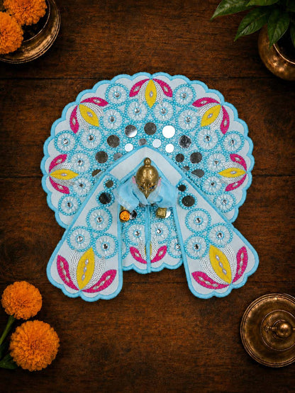 darpan fancy b Laddu Gopal Dresses Online in India Winter Dress for Poshak Thakurji Kanha Ji Accessories Dhoti Kurta Set Pajama Aasan Janmashtami Special Summer Shringar Fancy Jacket Premium Festival Bistar Combo om poshak kanha thakurji bal lala lalla ladoo